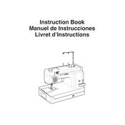 Janome HD9 Professional manual cover