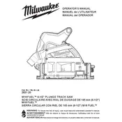 Milwaukee M18 Fuel 2831-20 Saw manual cover