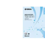 Yamaha TSX-B141 Audio System manual cover