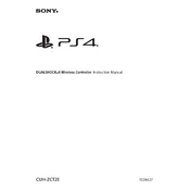 Sony PlayStation 4 PS4 CUH-ZCT2E manual cover