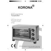 Korona 57152 Oven manual cover