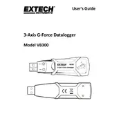 Flir Extech VB300 Datalogger manual cover