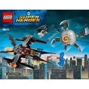 LEGO Super Heroes 76111 Construction Set manual cover