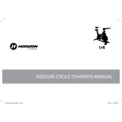 Horizon Fitness M4 2011 Indoor Cycle manual cover