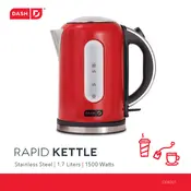 Dash DEK001 Rapid Kettle manual cover