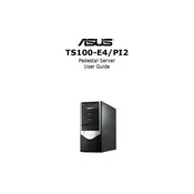 ASUS TS100-E4-PI2 Server manual cover