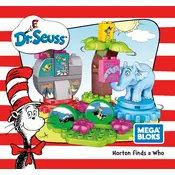 Mega Bloks Mattel Dr Seuss FNJ73 Construction Set manual cover