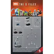 Mega Construx Mattel Probuilder Grey Alien GDB13 Construction Set manual cover