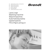 Brandt MAXI148SE Washing Machine manual cover