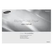 Samsung BD-FM57C Series Blu-ray Player manual cover