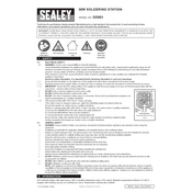 Sealey SD003 Soldering Station manual cover