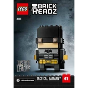 LEGO Justice League 41610-1 Construction Set manual cover