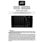 Peavey 601R Mixer Mixer manual cover