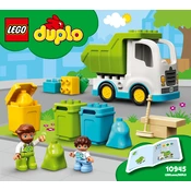 LEGO Duplo 10945 Construction Set manual cover