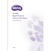 BenQ HT1070 manual cover