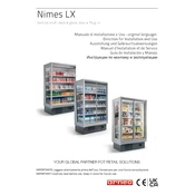 Arneg Nimes LX Refrigerated Cabinet manual cover