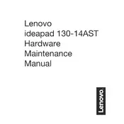 Lenovo IdeaPad 130-14AST Laptop manual cover