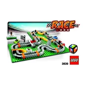 LEGO Race 3839 Construction Set manual cover