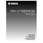 Yamaha RX-V795RDS Receiver manual cover