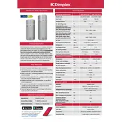 Dimplex Edel EDL2ooUK-630RF Heat Pump manual cover