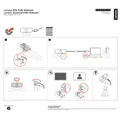 Lenovo 300 FHD Webcam manual cover