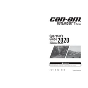 Can-Am Outlander 450 T DPS 2020 Vehicle manual cover