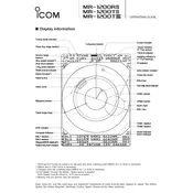 Icom MR-1200RII Radar