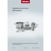 Miele G 7966 SCVi AutoDos Dishwasher manual cover