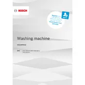 Bosch Series 6 WAU28T64GB Washing Machine manual cover