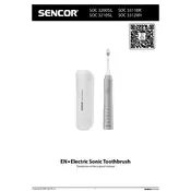 Sencor SOC 3200SL Toothbrush manual cover