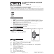 Sealey ARD01.V2 Regulator manual cover