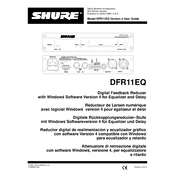 Shure DFR11EQ V4 Microphone manual cover