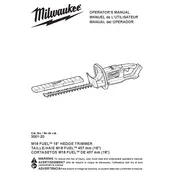 Milwaukee M18 Fuel 3001-20 Trimmer manual cover