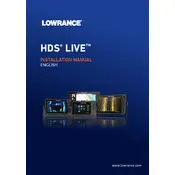Lowrance HDS LIVE Fish Finder