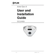 Flir Ariel Gen II CC-3103 Camera manual cover