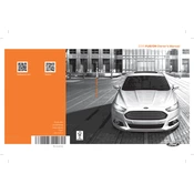 Ford Fusion 2015 manual cover