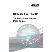 ASUS RS520A-E11-RS24U Server manual cover