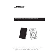 Bose 891 In-Wall Speakers manual cover