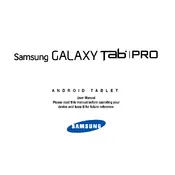 Samsung Galaxy Tab Pro 12.2 Wi-Fi SM-T900ZKAXAR Tablet manual cover