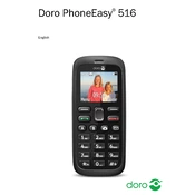 Doro PhoneEasy 516 Phone manual cover