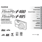 Fujifilm FinePix F480 Camera manual cover