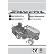 Efco BLE 506 Tractor manual cover