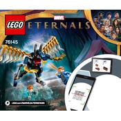 LEGO Eternals 76145 Construction Set manual cover