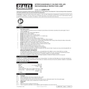 Sealey LED0131R Inspection Lamp manual cover