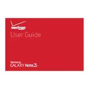 Samsung Galaxy Note 3 Verizon SM-N900VMKEVZW Phone manual cover