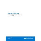 Dell OptiPlex 7000 Tower Desktop manual cover