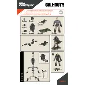 Mega Construx Mattel Call of Duty Yuri FMG02 Construction Set manual cover