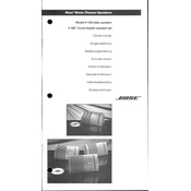 Bose V-300 manual cover