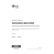 LG WM8100HWA WM8100HWA.ABWEEUS Washing Machine manual cover