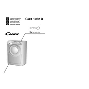 Candy GO4 1062D L1-S manual cover